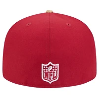 Men's New Era Cardinal Arizona Cardinals Active Two-Tone Camo 59FIFTY Fitted Hat
