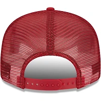Casquette New Era Cardinal Arizona Cardinals Collegiate Trucker 9FIFTY Snapback pour homme