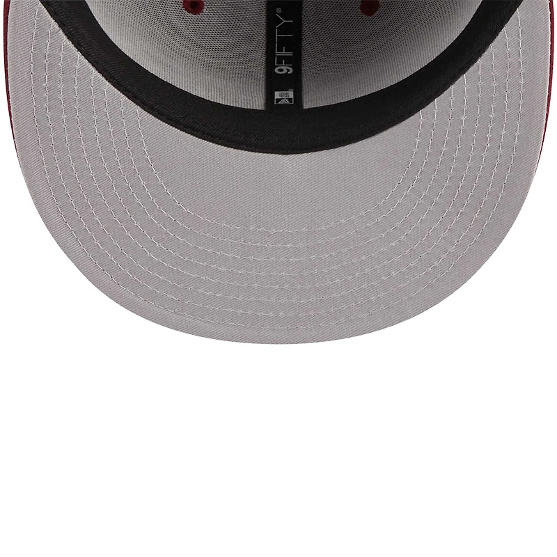 Casquette New Era Cardinal Arizona Cardinals Colour Pack 9FIFTY Snapback pour homme