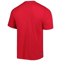 Men's New Era Cardinal Arizona Cardinals Combine Authentic Ball Logo T-Shirt
