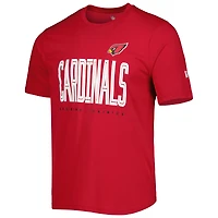 T-shirt New Era Cardinal Arizona Cardinals Combine Authentic Training Huddle Up pour homme
