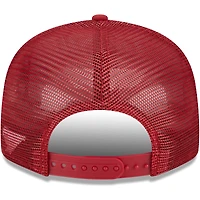 Casquette New Era Cardinal Arizona Cardinals Grade Trucker 9FIFTY Snapback pour homme