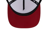 Men's New Era Cardinal Arizona Cardinals Horizon A-Frame 9FORTY Snapback Hat