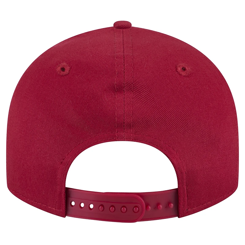 Men's New Era Cardinal Arizona Cardinals Main Low Profile 9FIFTY Snapback Hat