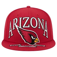 Casquette ajustée surdimensionnée 59FIFTY des Cardinals de l'Arizona New Era pour homme