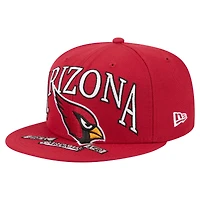 Casquette ajustée surdimensionnée 59FIFTY des Cardinals de l'Arizona New Era pour homme