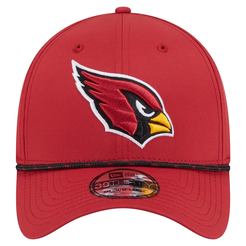 Casquette perforée 39THIRTY Flex Cardinal des Arizona Cardinals de New Era pour homme