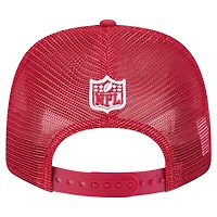 Casquette ajustable extensible à boutons-pression New Era Cardinal Arizona Cardinals Team Collection 9SEVENTY pour homme
