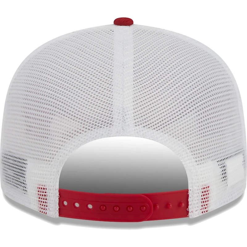 Casquette New Era Cardinal Arizona Cardinals Tear Trucker 9FIFTY Snapback pour homme