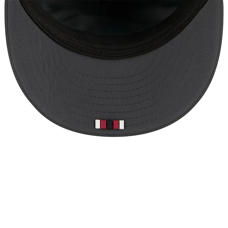 Men's New Era Charcoal Arizona Cardinals 2025 Sideline Cold Weather Retro Crown 59FIFTY Fitted Hat