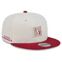 Men's New Era  Cream/Cardinal Arizona Cardinals 2026 NFL Training Camp 9FIFTY Snapback Hat