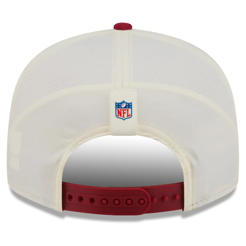 Casquette snapback New Era crème/cardinal Arizona Cardinals 2026 NFL Training Camp 9FIFTY pour homme
