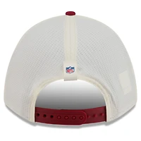 Men's New Era  Cream/Cardinal Arizona Cardinals 2026 NFL Training Camp 9FORTY Adjustable Hat