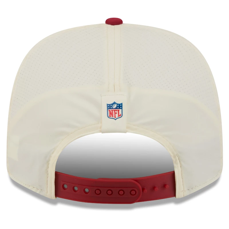 Casquette ajustable New Era crème/cardinal Arizona Cardinals 2026 NFL Training Camp 9SEVENTY pour homme
