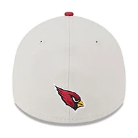 Men's New Era  Cream Arizona Cardinals 2023 NFL Draft 39THIRTY Flex Hat