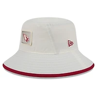 Bob New Era crème pour homme, Arizona Cardinals , camp d'entraînement NFL 2026