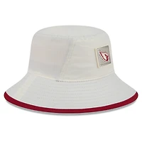 Men's New Era  Cream Arizona Cardinals 2026 NFL Training Camp Sport Bucket Hat