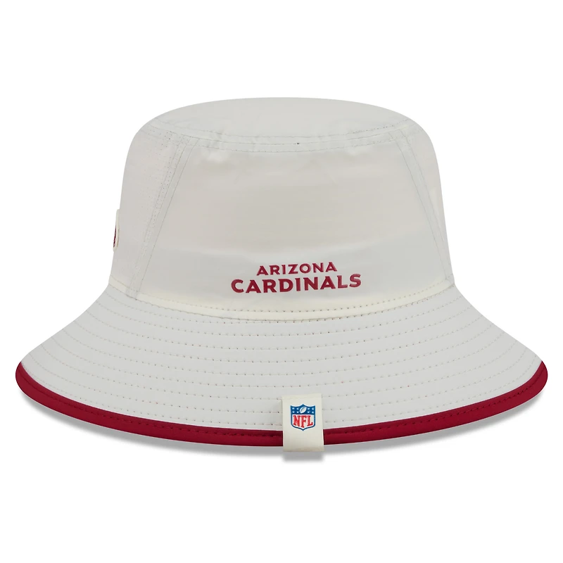 Men's New Era Cream Arizona Cardinals 2026 NFL Training Camp Sport Bucket Hat
