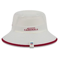 Men's New Era  Cream Arizona Cardinals 2026 NFL Training Camp Sport Bucket Hat