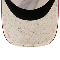 Men's New Era  Natural/Cardinal Arizona Cardinals 2025 Rivalries Collection Sideline A-Frame 9FORTY Adjustable Hat