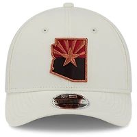 Casquette ajustable 9FORTY M-Crown pour homme, collection 2025 Rivalries des Cardinals de l'Arizona, collection New Era Natural