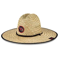 Men's New Era Natural Arizona Cardinals NFL Training Camp Official Straw Lifeguard Hat