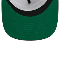 Men's New Era Stone/Cardinal Arizona Cardinals Athletic Golfer Snapback Hat