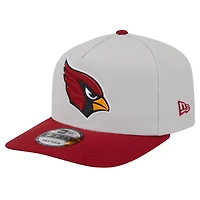 Men's New Era Stone Arizona Cardinals Decent 9FIFTY A-Frame Snapback Hat
