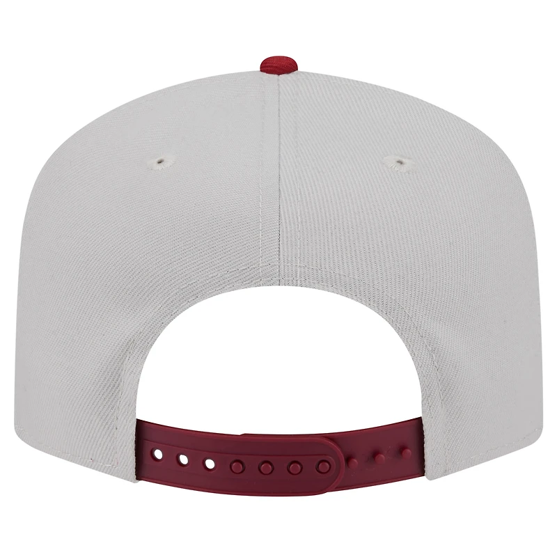 Men's New Era Stone Arizona Cardinals Decent 9FIFTY A-Frame Snapback Hat