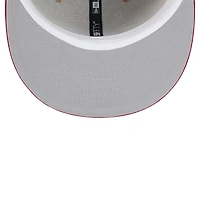 Men's New Era Tan Arizona Cardinals  Logo Main 59FIFTY Fitted Hat