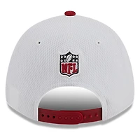 Casquette ajustable 9FORTY Sideline 2023 Sideline 9FORTY New Era pour homme, blanc/Cardinal Arizona Cardinals