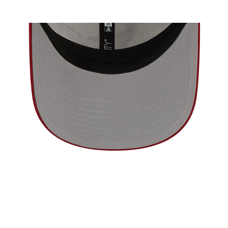 Casquette ajustable 9FORTY Sideline 2023 Sideline 9FORTY New Era pour homme, blanc/Cardinal Arizona Cardinals