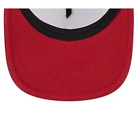 Men's New Era White/Cardinal Arizona Cardinals Banger 9FIFTY Trucker Snapback Hat