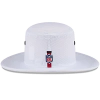 Men's New Era White Arizona Cardinals 2024 NFL Training Camp Panama Bucket Hat