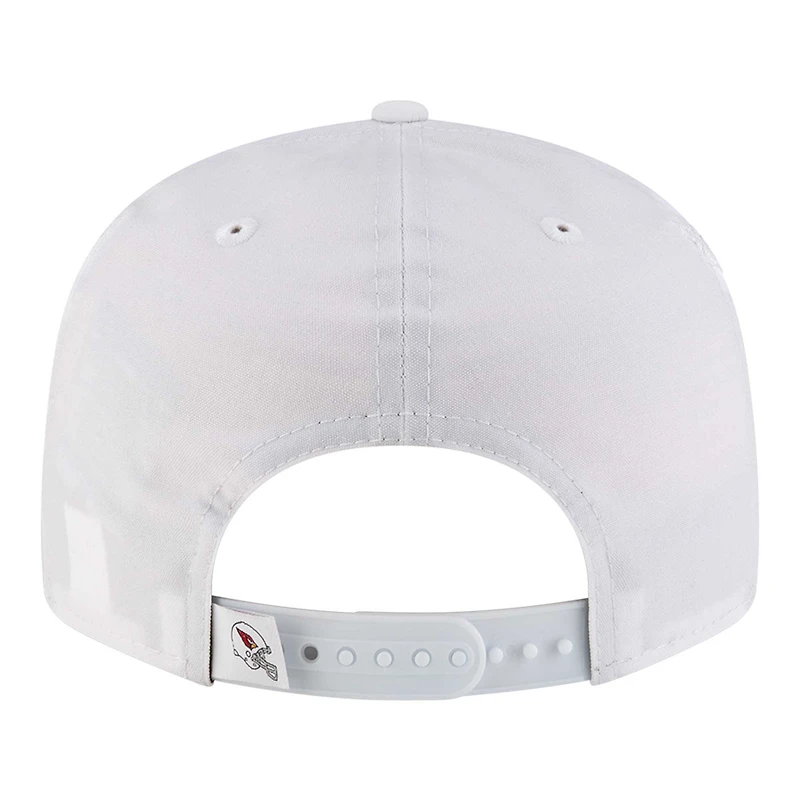 Men's New Era White Arizona Cardinals  Helmet 9FIFTY Snapback Hat