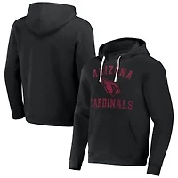 Sweat à capuche noir pour homme de la collection NFL x Darius Rucker Fanatics, motif entraîneur des Arizona Cardinals