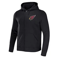Collection NFL x Darius Rucker pour hommes par Fanatics Sweat à capuche entièrement zippé noir Arizona Cardinals Rocker