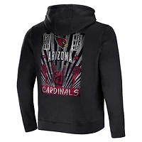 Collection NFL x Darius Rucker pour hommes par Fanatics Sweat à capuche entièrement zippé noir Arizona Cardinals Rocker