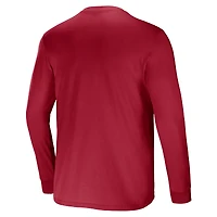 Collection NFL x Darius Rucker pour hommes par Fanatics Cardinal T-shirt à poche manches longues de l'équipe des Cardinals l'Arizona