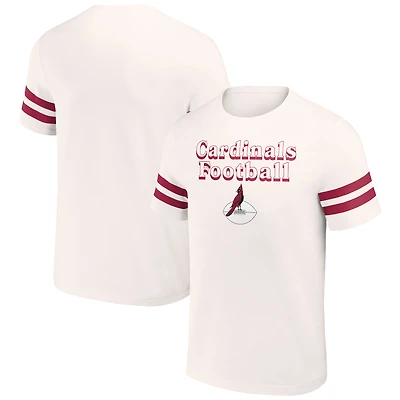 T-shirt vintage crème des Cardinals de l'Arizona pour homme, collection NFL x Darius Rucker par Fanatics