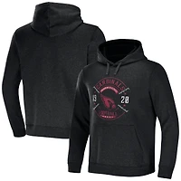 Collection NFL x Darius Rucker pour hommes par Fanatics Heather Charcoal Arizona Cardinals Radar Sweat à capuche