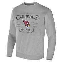 Collection NFL x Darius Rucker pour hommes par Fanatics Sweat-shirt à capuche gris chiné des Cardinals de l'Arizona