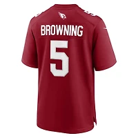 Maillot de match Nike Baron Browning Cardinal pour homme, équipe des Cardinals l'Arizona