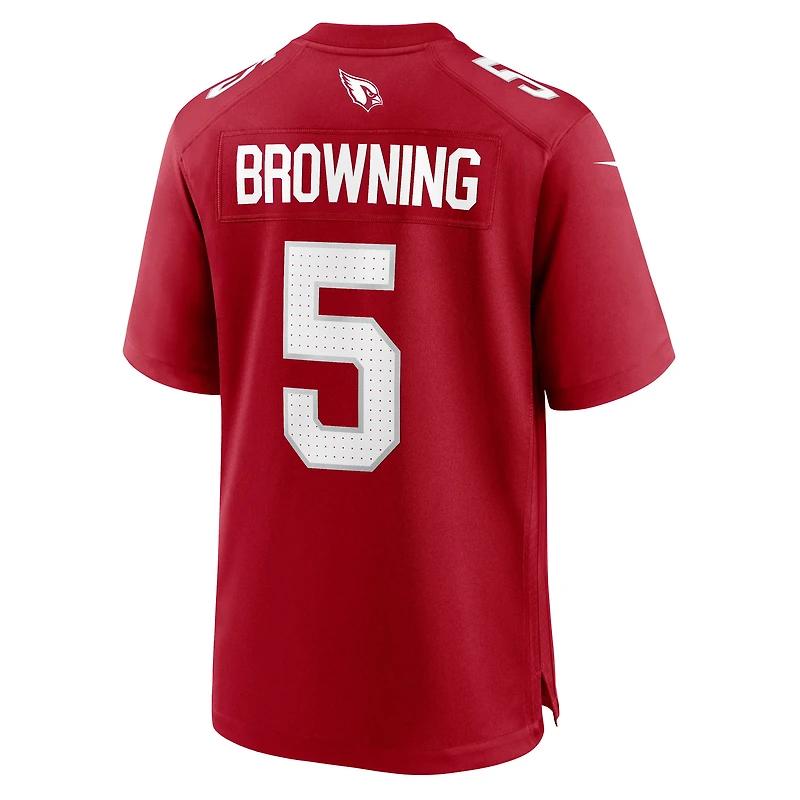Maillot de match Nike Baron Browning Cardinal pour homme, équipe des Cardinals l'Arizona