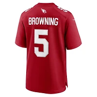 Maillot de match Nike Baron Browning Cardinal pour homme, équipe des Cardinals l'Arizona
