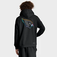 Sweat à capuche Nike noir Arizona Cardinals 2025 NFL Crucial Catch Sideline Standard Issue Dri-FIT pour homme