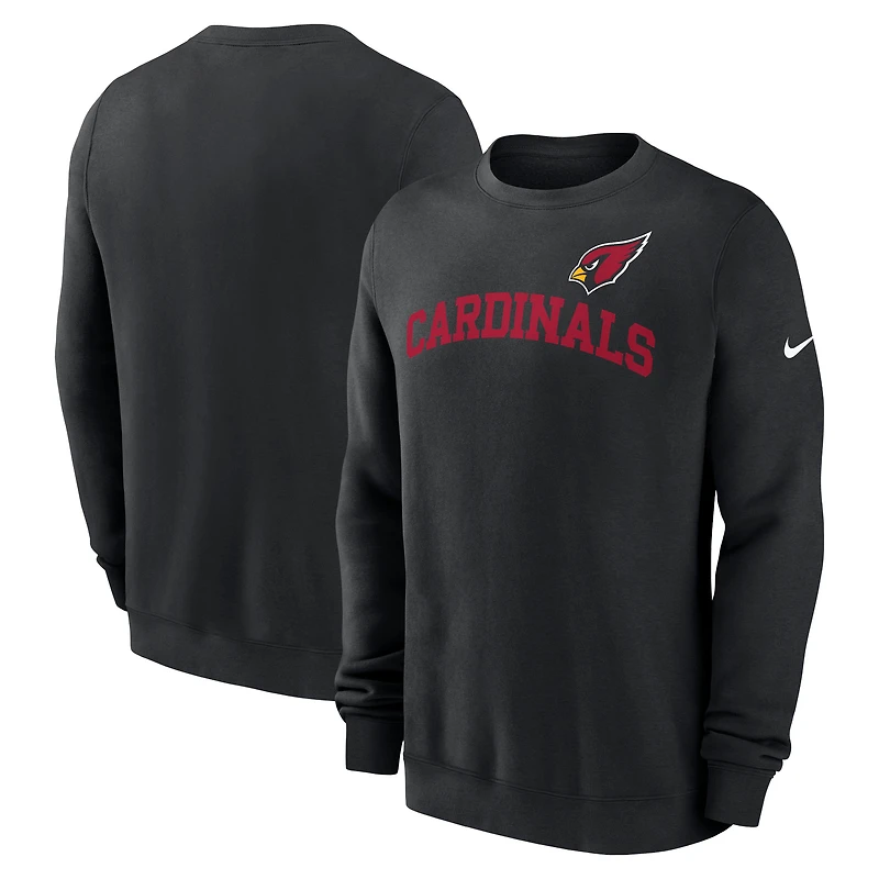 Sweat-shirt à enfiler Nike pour hommes, noir, Arizona Cardinals Club
