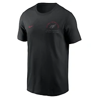T-shirt Nike Essential noir pour homme, Arizona Cardinals