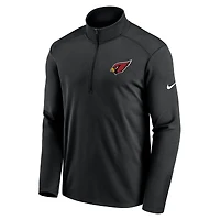 Men's Nike Black Arizona Cardinals Pacer Half-Zip Pullover