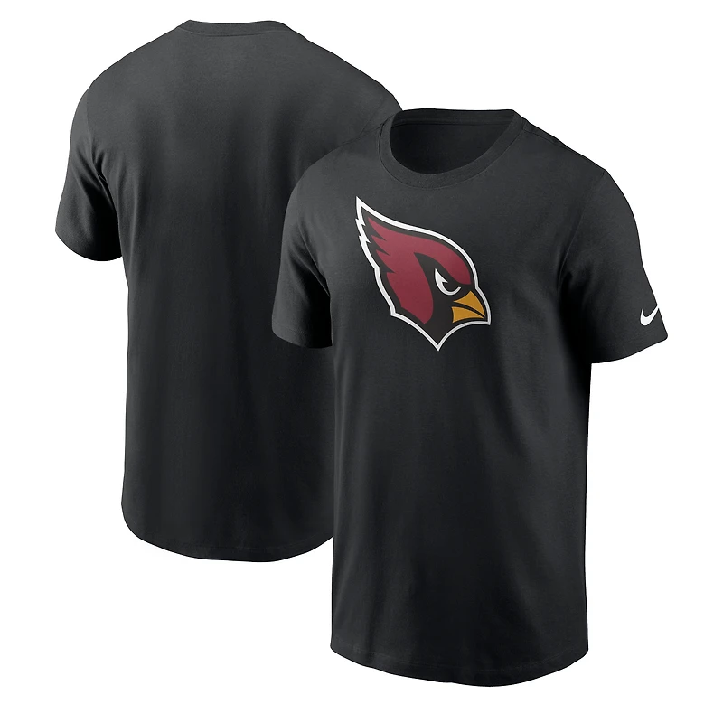 T-shirt essentiel Nike pour homme, logo Primetime des Arizona Cardinals, noir